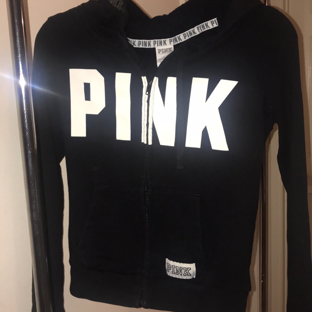 VS PINK zip sweater